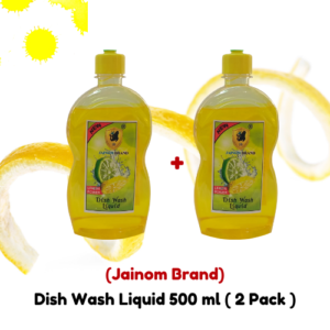 Jainom Brand Dish Wash Liquid Cleaner 1 Ltr (500 ml +500 ml)