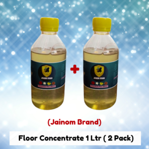 Jainom Brand Floor Concentrate with Fragrance 1 Ltr + 1 ltr (1 Pack)