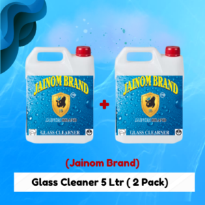 Jainom Brand Glass Cleaner 5 Ltr ( 1 + 1 )