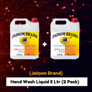 Jainom Brand Hand Wash Liquid 5 ltr (1 + 1)